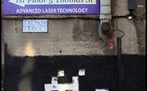 Space invader Manchester.