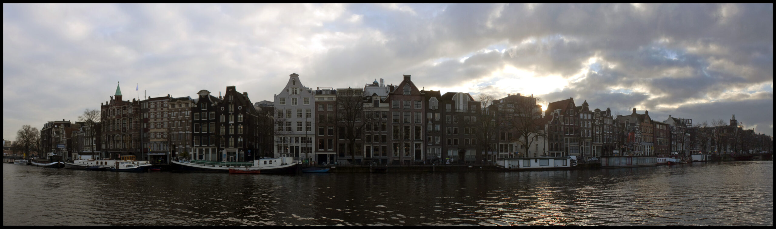 Amstel Canal Panorama