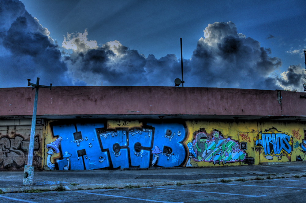 Tel Aviv HDR Street-Art