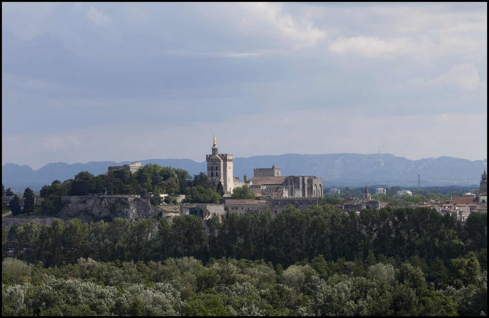 Avignon from Villeneuve