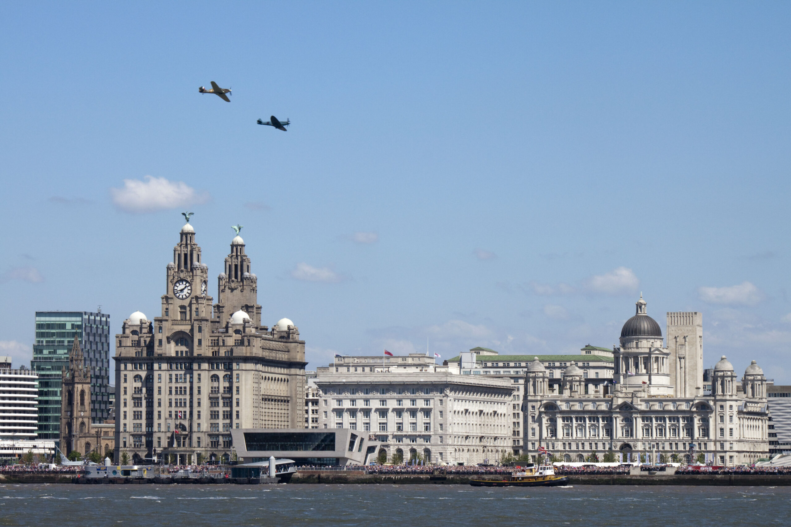 Albert Dock Flypast