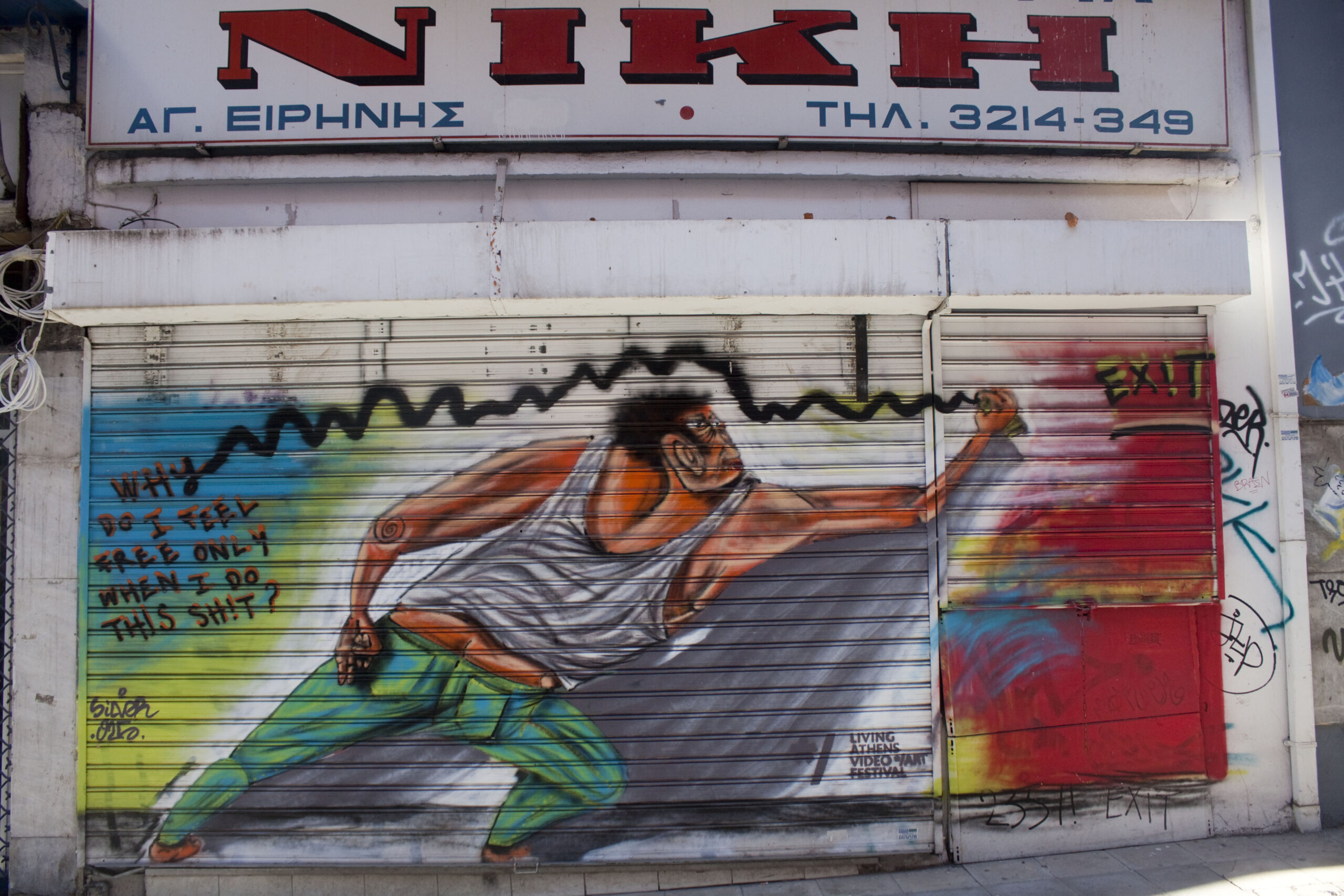 Athens Street art