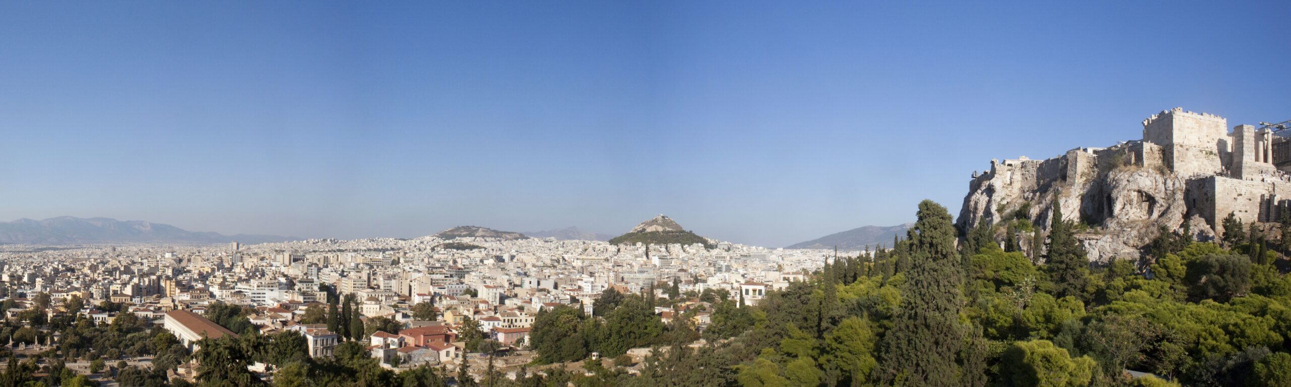 Acropolis and Athens panorama