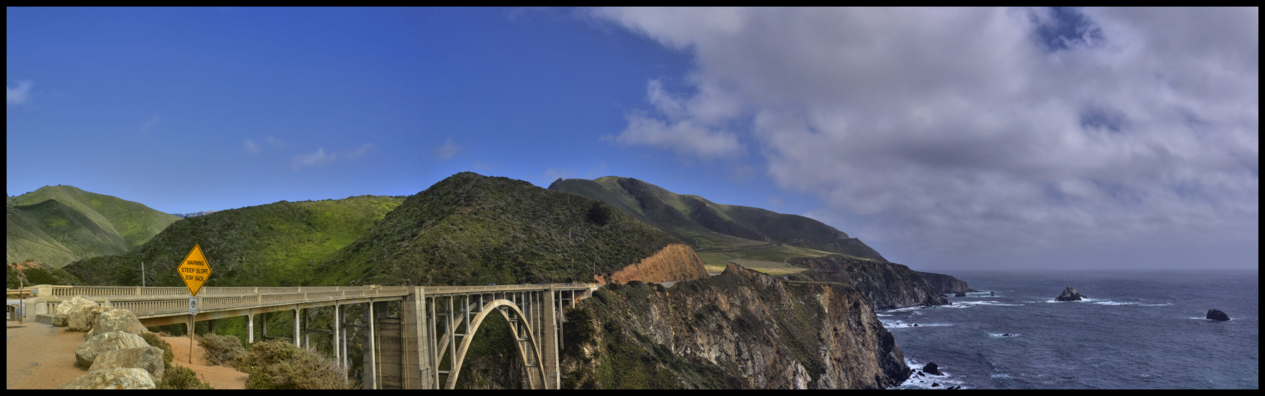 Highway 1, Bixby Bridge (Panorama)