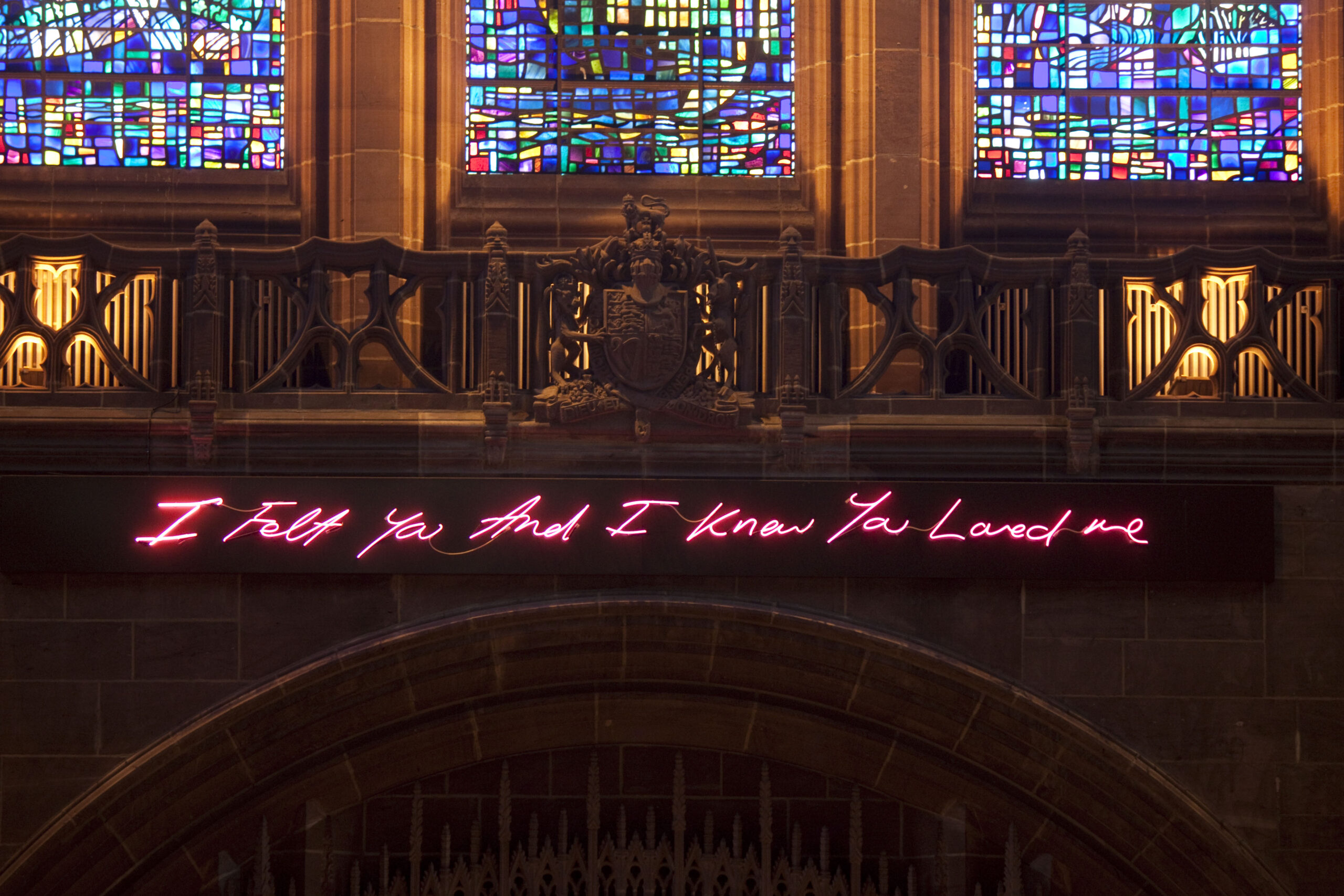 Liverpool Cathedral Slogan