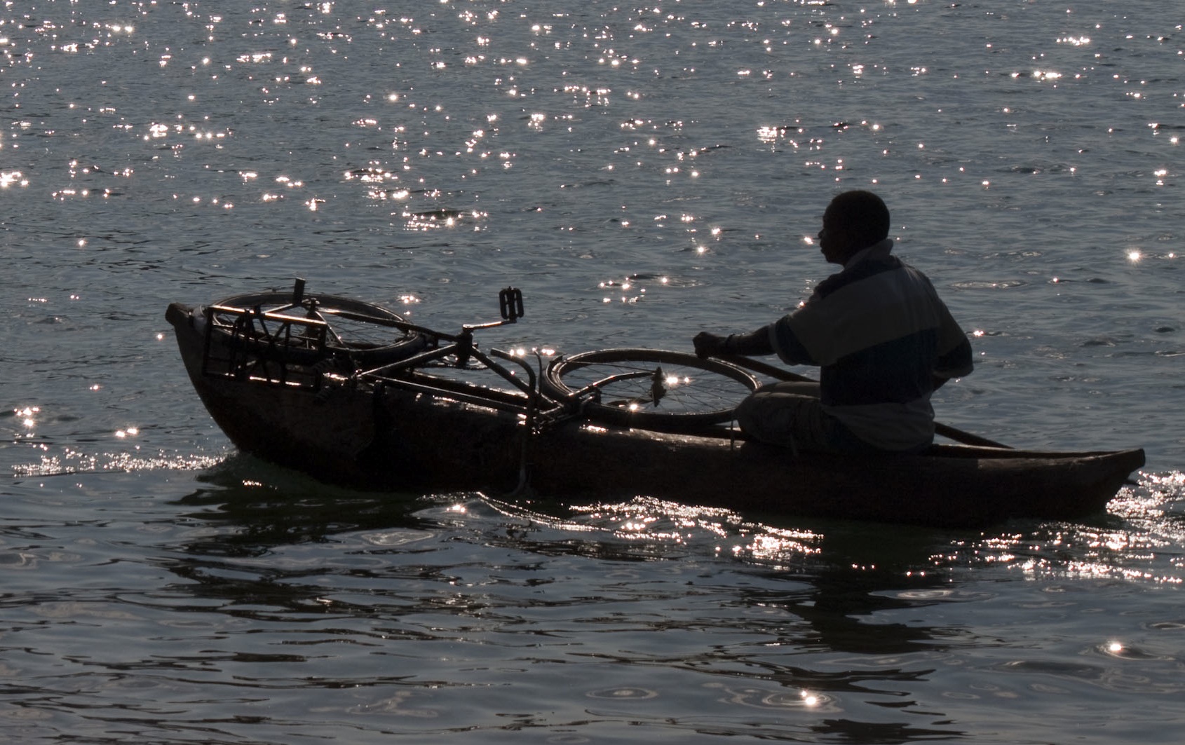 Bike on a Boat