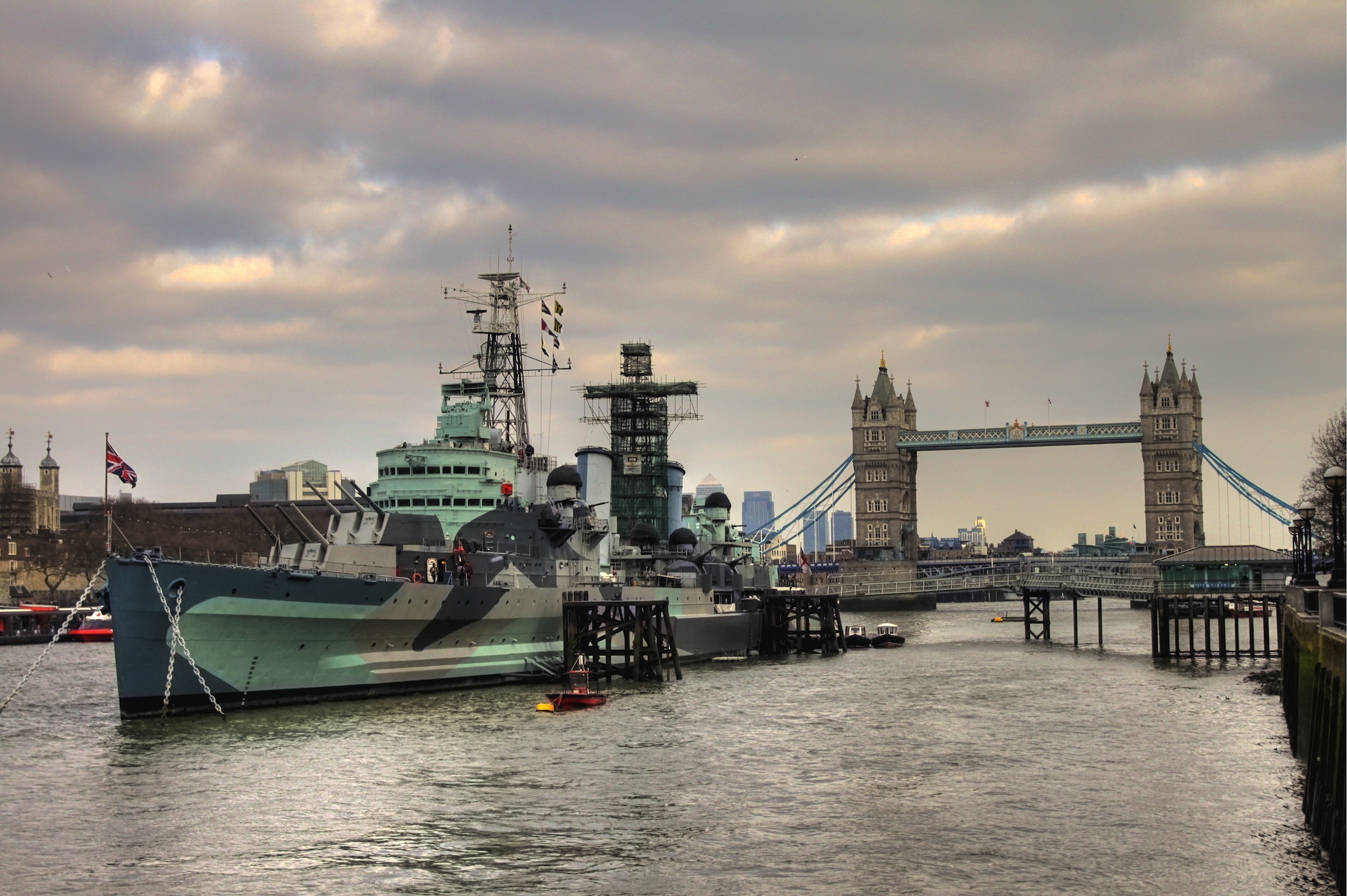 London Bridge Docking