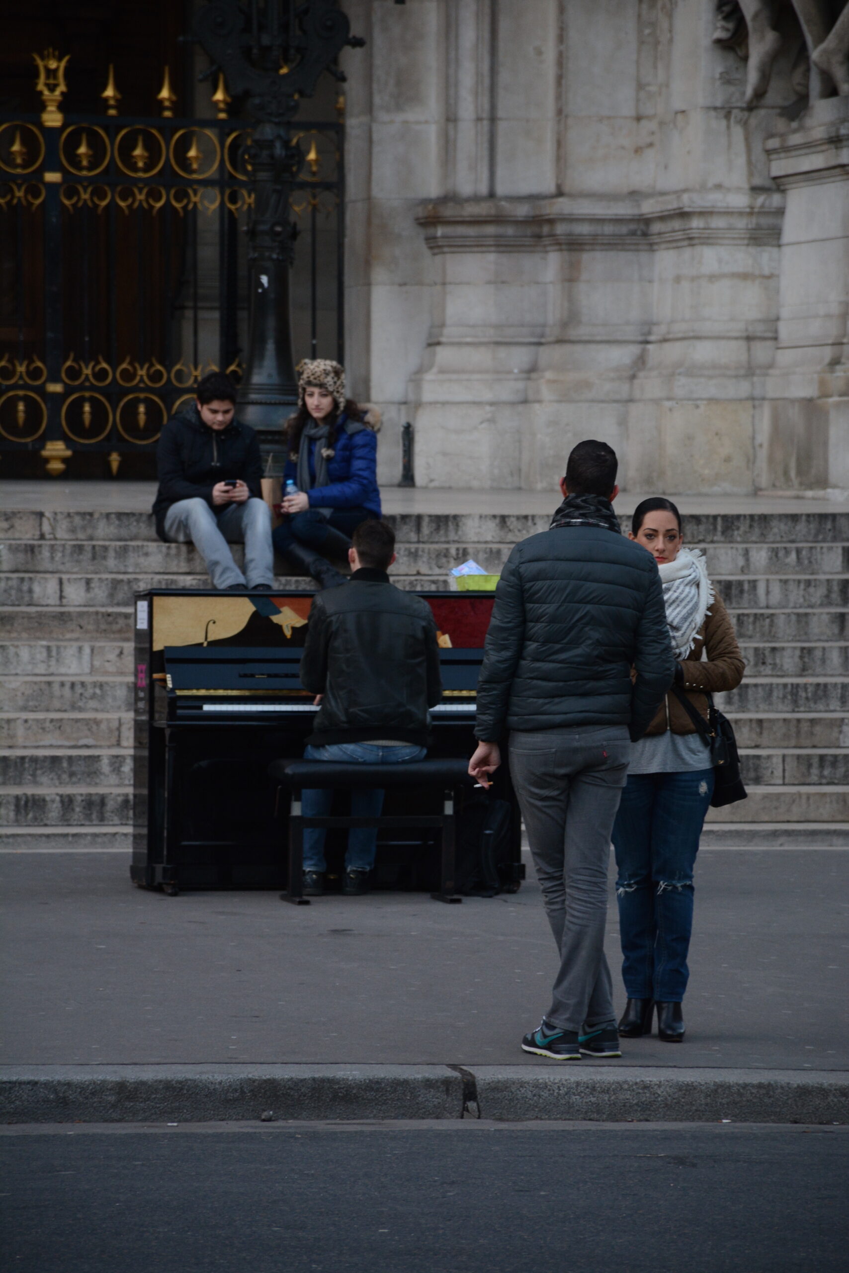 Piano Street Musician