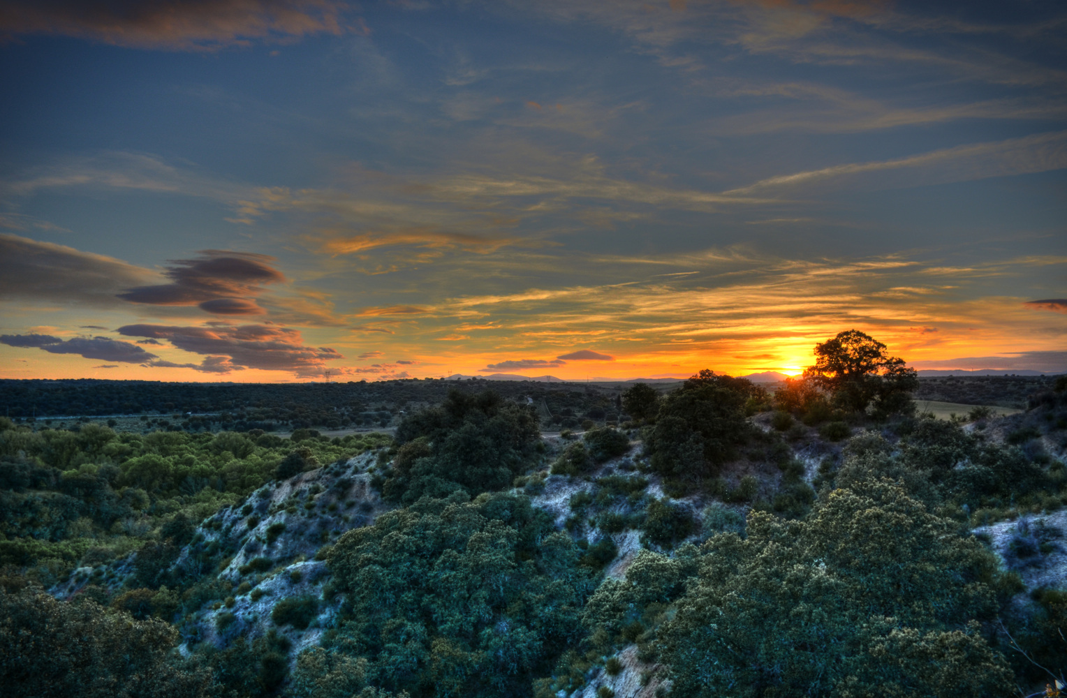 Madrid Sunset