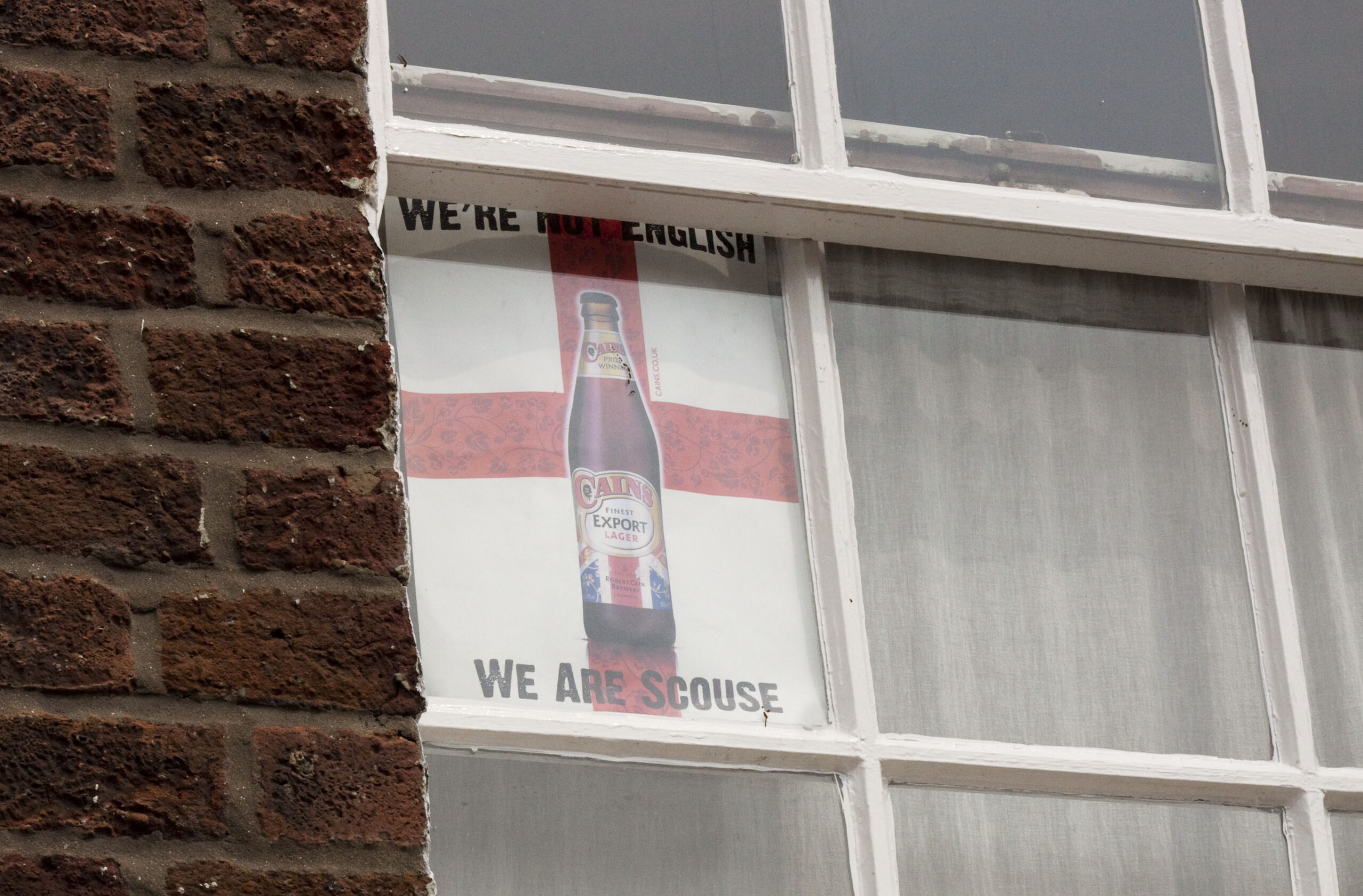 We’re not English – we are Scouse